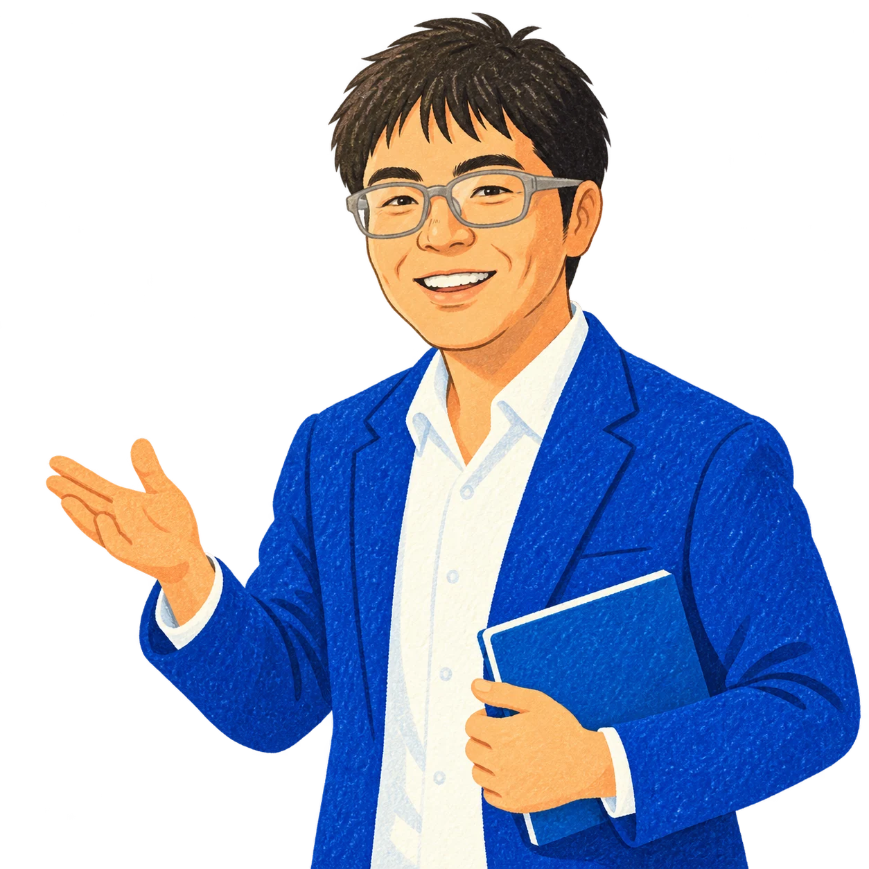 代表・金澤宏樹のイラスト